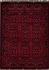 Khan Mohammadi Red Hand Knotted 411 X 67 Area Rug 251-12416 Thumb 0