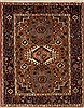 Karajeh Multicolor Hand Knotted 52 X 65  Area Rug 251-12417 Thumb 0