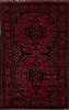 Khan Mohammadi Orange Hand Knotted 42 X 65 Area Rug 251-12420 Thumb 0