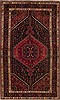 Hamedan Blue Hand Knotted 411 X 82 Area Rug 251-12424 Thumb 0