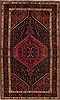 Hamedan Blue Hand Knotted 411 X 82  Area Rug 251-12424 Thumb 0