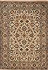 Tabriz White Hand Knotted 48 X 66  Area Rug 251-12430 Thumb 0