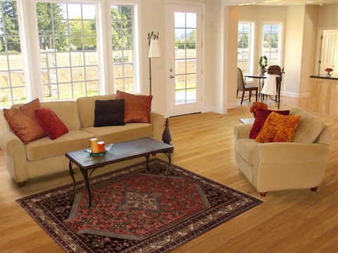 Hamedan Purple Hand Knotted 310 X 60 Area Rug 251-12433 Image 5