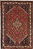 Hamedan Purple Hand Knotted 310 X 60  Area Rug 251-12433 Thumb 0