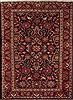 Hamedan Multicolor Hand Knotted 56 X 73  Area Rug 251-12435 Thumb 0