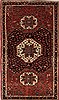 Hamedan Red Hand Knotted 46 X 79  Area Rug 251-12436 Thumb 0