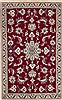 Nain Red Hand Knotted 30 X 410  Area Rug 251-12441 Thumb 0