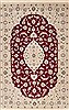 Nain Red Hand Knotted 35 X 52  Area Rug 251-12442 Thumb 0