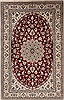 Nain Red Hand Knotted 50 X 80 Area Rug 251-12443 Thumb 0