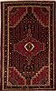 Hamedan Red Hand Knotted 50 X 80  Area Rug 251-12446 Thumb 0