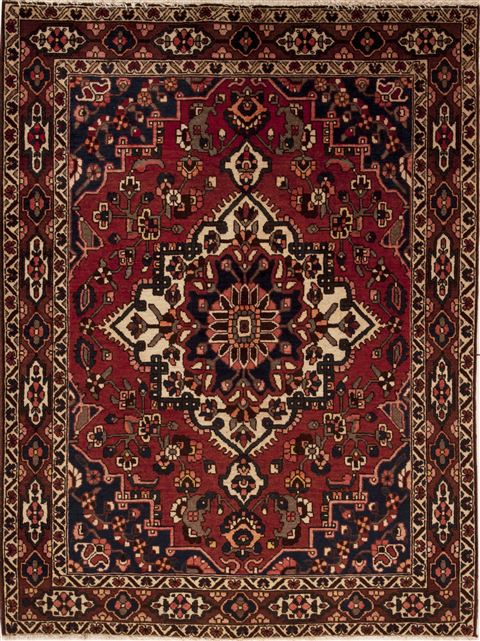 Hamedan Red Hand Knotted 52 X 611 Area Rug 251-12450 Image 0