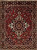 Hamedan Red Hand Knotted 52 X 611  Area Rug 251-12450 Thumb 0