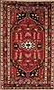 Hamedan Red Hand Knotted 43 X 73  Area Rug 251-12452 Thumb 0