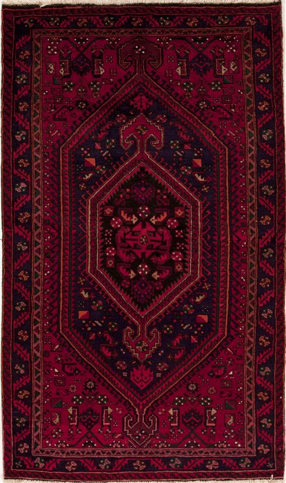 Mussel Red Hand Knotted 48 X 710 Area Rug 251-12460 Image 0