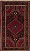 Hamedan Red Hand Knotted 45 X 75  Area Rug 251-12461 Thumb 0