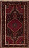 Hamedan Red Hand Knotted 45 X 75  Area Rug 251-12461 Thumb 0