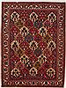 Bakhtiar Red Hand Knotted 72 X 96  Area Rug 251-12473 Thumb 0