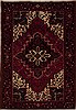 Goravan Red Hand Knotted 69 X 96  Area Rug 251-12476 Thumb 0