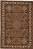 Goravan Brown Hand Knotted 65 X 97  Area Rug 251-12477 Thumb 0