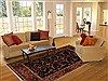 Karajeh Blue Hand Knotted 61 X 89 Area Rug 251-12480 Thumb 4