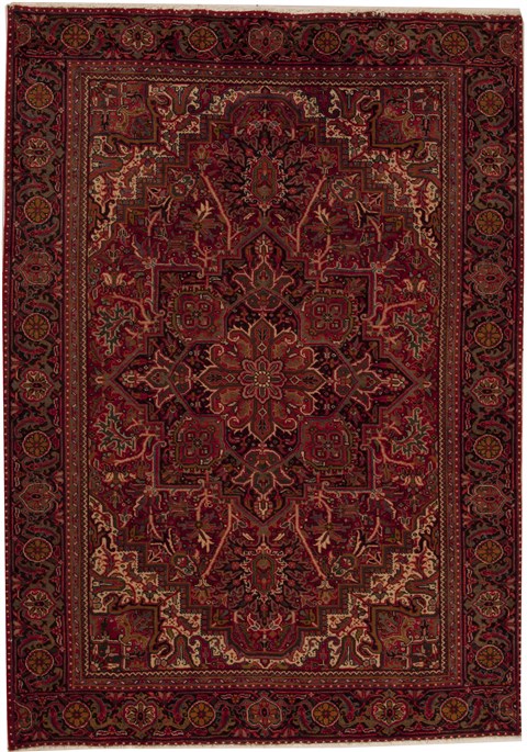Goravan Red Hand Knotted 66 X 92  Area Rug 251-12481 Image 0