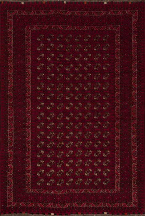 Bokhara Red Hand Knotted 67 X 97 Area Rug 251-12482 Image 0