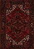 Heriz Red Hand Knotted 68 X 98 Area Rug 251-12486 Thumb 0