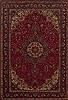 Tabriz Red Hand Knotted 69 X 911  Area Rug 251-12494 Thumb 0