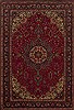 Tabriz Red Hand Knotted 69 X 911  Area Rug 251-12494 Thumb 0