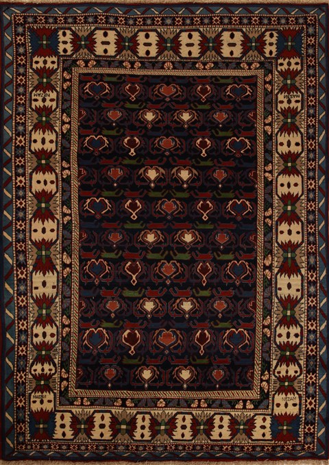 Yalameh Blue Hand Knotted 611 X 99 Area Rug 251-12497 Image 0