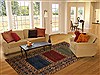 Kazak Multicolor Hand Knotted 70 X 911 Area Rug 251-12501 Thumb 4