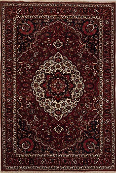 Persian Bakhtiar Red Rectangle 7x10 ft Wool Carpet 12504