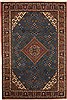 Joshaghan Blue Hand Knotted 70 X 106  Area Rug 251-12505 Thumb 0