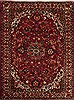 Bakhtiar Red Hand Knotted 75 X 91  Area Rug 251-12507 Thumb 0