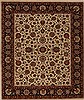 Sarouk Beige Square Hand Knotted 71 X 84  Area Rug 251-12532 Thumb 0