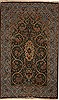 Isfahan Green Hand Knotted 39 X 60  Area Rug 251-12534 Thumb 0