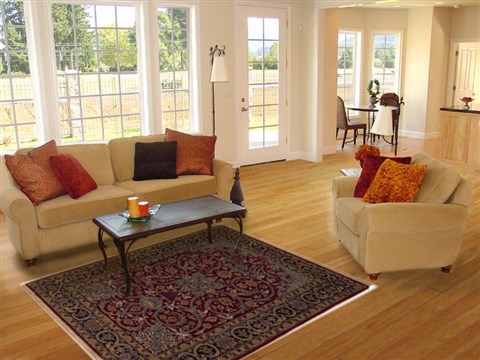 Isfahan Red Hand Knotted 39 X 60 Area Rug 251-12535 Image 5