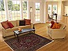 Isfahan Red Hand Knotted 39 X 60 Area Rug 251-12535 Thumb 5