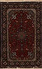 Isfahan Red Hand Knotted 38 X 59 Area Rug 251-12539 Thumb 0
