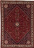 Abadeh Red Hand Knotted 57 X 80  Area Rug 251-12547 Thumb 0