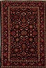 Hamedan Black Hand Knotted 50 X 76  Area Rug 251-12559 Thumb 0