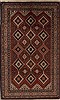 Yalameh Red Hand Knotted 51 X 84  Area Rug 251-12564 Thumb 0