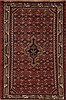Hamedan Red Hand Knotted 31 X 410  Area Rug 251-12567 Thumb 0