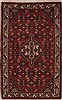 Hamedan Red Hand Knotted 34 X 54  Area Rug 251-12571 Thumb 0
