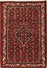 Hamedan Red Hand Knotted 33 X 48  Area Rug 251-12572 Thumb 0