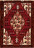 Hossein Abad Red Hand Knotted 36 X 410  Area Rug 251-12573 Thumb 0