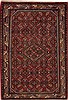 Hamedan Red Hand Knotted 33 X 49 Area Rug 251-12574 Thumb 0
