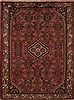 Hamedan Purple Hand Knotted 34 X 48 Area Rug 251-12582 Thumb 0