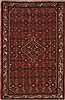 Hamedan Red Hand Knotted 33 X 50 Area Rug 251-12583 Thumb 0