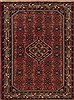 Hamedan Red Hand Knotted 35 X 47 Area Rug 251-12585 Thumb 0